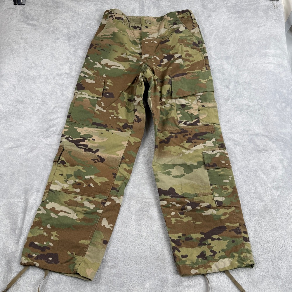 Military OCP Multicam ACU Cargo Pants Small Short Camo Mens Tactical Ripstop